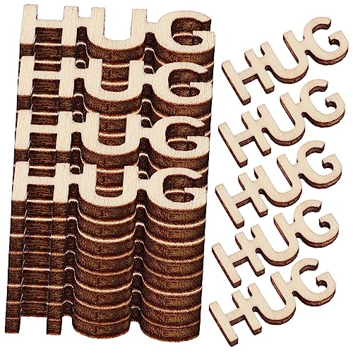 OSALADI 100Stücke Holzbrief Ausschnitte DIY Dekoration für Valentinstag Hochzeit Besondere Anlässe Handgefertigte Holzstückchen für Kreative Projekte OSALADI 100Stücke Holzbrief Ausschnitte DIY Dekoration für Valentinstag Hochzeit Besondere Anlässe Handgefertigte Holzstückchen für Kreative Projekte von OSALADI
