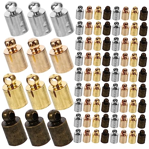 OSALADI 100Stücke Quasten Endkappen für Schmuckherstellung Schmuckzubehör Gemischten Farben À Professioneller Seilstopper für DIY Projekte OSALADI 100Stücke Quasten Endkappen für Schmuckherstellung Schmuckzubehör Gemischten Farben À Professioneller Seilstopper für DIY Projekte von OSALADI