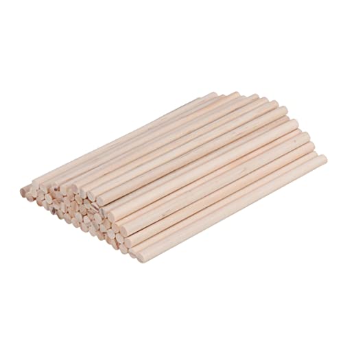 OSALADI 100Stücke Runde Holzstäbchen Kiefer für Handwerk DIY Projekte und Modellbau Langlebig und Wiederverwendbar Bastelzubehör und Holzarbeiten OSALADI 100Stücke Runde Holzstäbchen Kiefer für Handwerk DIY Projekte und Modellbau Langlebig und Wiederverwendbar Bastelzubehör und Holzarbeiten von OSALADI