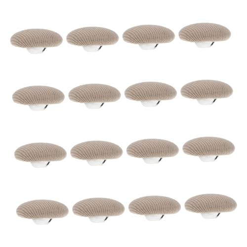 OSALADI 100Stücke Stylische Stoffknöpfe für DIY Nähprojekte Ersatztasten für Kleidung Jacken und Accessoires Elegantem für Bastelideen von OSALADI