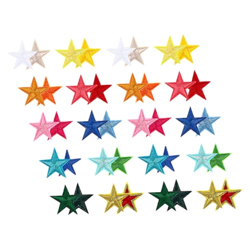 OSALADI 102 Stück Teiliges Polyester Stickerei Stern Aufnäher zum Aufbügeln Bunte Dekorative Stern patches für Kleidung Jacken Rucksäcke Hüte DIY Reparatur und Verzierung OSALADI 102 Stück Teiliges Polyester Stickerei Stern Aufnäher zum Aufbügeln Bunte Dekorative Stern patches für Kleidung Jacken Rucksäcke Hüte DIY Reparatur und Verzierung von OSALADI