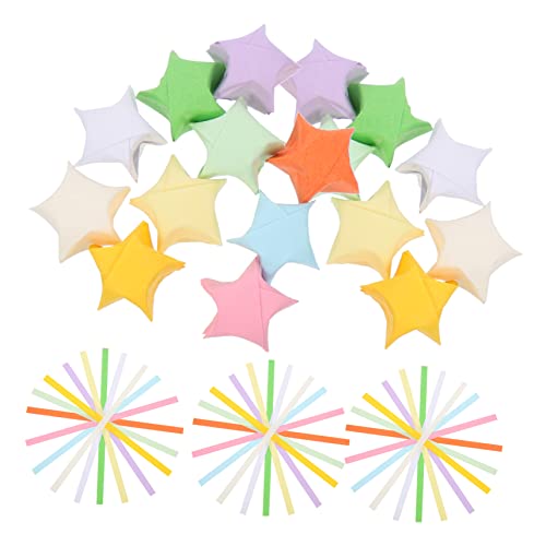 OSALADI 1030 Blatt Dekoratives Origami Papier für Faltpapier Streifen Bunten Farben für Basteln von Glückssternen und Party Dekorationen OSALADI 1030 Blatt Dekoratives Origami Papier für Faltpapier Streifen Bunten Farben für Basteln von Glückssternen und Party Dekorationen von OSALADI