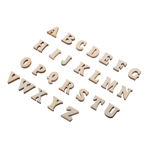 OSALADI 104 Stück Unbearbeitete Holzbuchstaben Teiliges aus Natürlichem Holz Vintage Buchstaben zum Basteln DIY Scrapbooking Lernspielzeug Sicher und Edukativ OSALADI 104 Stück Unbearbeitete Holzbuchstaben Teiliges aus Natürlichem Holz Vintage Buchstaben zum Basteln DIY Scrapbooking Lernspielzeug Sicher und Edukativ von OSALADI