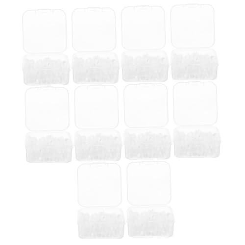 OSALADI 10Er Schachtel Transparent Silikon Ohrring-verschlüsse Weiche Leichte Ohrstecker-sicherheitsstopper für DIY Ohrschmuck Stabiler Halt gegen Abrutschen Unsichtbar und Hautfreundlich von OSALADI