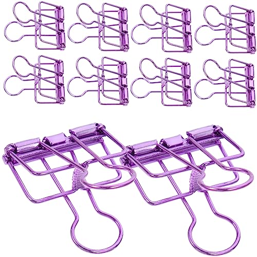 OSALADI 10Stücke Büroklammern Mittlere Bindemittel Clips Starke Haltbarkeit für Schule und Büro Vielseitige Klammern für Dokumente Notizen OSALADI 10Stücke Büroklammern Mittlere Bindemittel Clips Starke Haltbarkeit für Schule und Büro Vielseitige Klammern für Dokumente Notizen von OSALADI