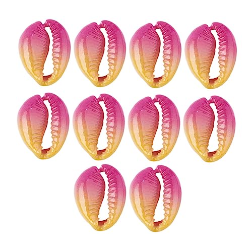 OSALADI 10Stücke DIY Muschelschmuck Anhänger Farbverlauf Ohrhänger für Frauen Armband Fußkette Natürliche Muscheln Leicht Langlebig Ohne Loch Rosa Gelb OSALADI 10Stücke DIY Muschelschmuck Anhänger Farbverlauf Ohrhänger für Frauen Armband Fußkette Natürliche Muscheln Leicht Langlebig Ohne Loch Rosa Gelb von OSALADI