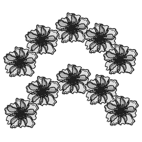 OSALADI 10Stücke Farbige Lace Blüten Stickerei Bügelpatches Applikationen für Kostümzubehör und DIY Kleidung Vielseitige Flicken für Designs OSALADI 10Stücke Farbige Lace Blüten Stickerei Bügelpatches Applikationen für Kostümzubehör und DIY Kleidung Vielseitige Flicken für Designs von OSALADI