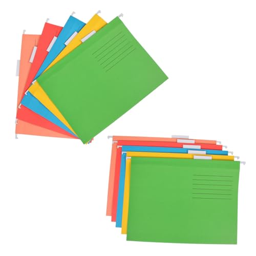OSALADI 10Stücke Teiliges Hanging Dateiordner und Praktischer Hängender Aktenordner für Zuhause Büro und Schule zur Organisation von Quittungen OSALADI 10Stücke Teiliges Hanging Dateiordner und Praktischer Hängender Aktenordner für Zuhause Büro und Schule zur Organisation von Quittungen von OSALADI