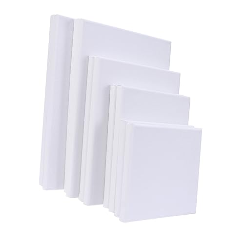 OSALADI 10Stücke Teiliges Leinwandrahmen Baumwolle Weiß für DIY Malerei Hochwertige Ölgemälde Keilrahmen für Künstler und Bastelprojekte OSALADI 10Stücke Teiliges Leinwandrahmen Baumwolle Weiß für DIY Malerei Hochwertige Ölgemälde Keilrahmen für Künstler und Bastelprojekte von OSALADI
