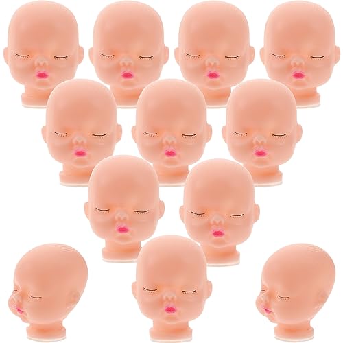 OSALADI 10Stücke Teiliges Puppenköpfe Vinyl Dekorative Schlüsselanhänger für DIY Puppenprojekte Zubehörteile für Bastelarbeiten und Wohnkultur OSALADI 10Stücke Teiliges Puppenköpfe Vinyl Dekorative Schlüsselanhänger für DIY Puppenprojekte Zubehörteile für Bastelarbeiten und Wohnkultur von OSALADI