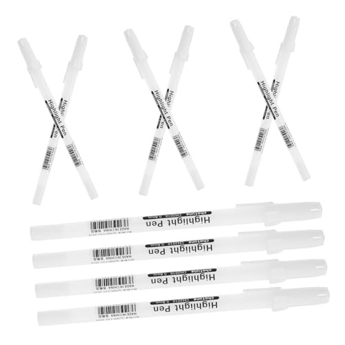 OSALADI 10Stücke Weißer Markierungsstift Handbemalte Marker für Schwarzes für Scrapbooking DIY Projekte und Ausmalen von Büchern Schimmernde Effekte OSALADI 10Stücke Weißer Markierungsstift Handbemalte Marker für Schwarzes für Scrapbooking DIY Projekte und Ausmalen von Büchern Schimmernde Effekte von OSALADI