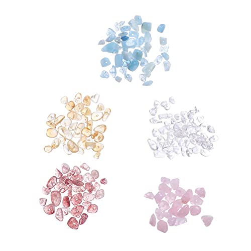 OSALADI 110 Stück Natürliche Steine Diy Chip Stein Perlen Schmuck Zubehör Ungleichmäßige Kristallperlen für Armbänder und Handarbeiten Farben Zufällig für Kreative OSALADI 110 Stück Natürliche Steine Diy Chip Stein Perlen Schmuck Zubehör Ungleichmäßige Kristallperlen für Armbänder und Handarbeiten Farben Zufällig für Kreative von OSALADI