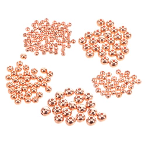 OSALADI 1100 Stück Teiliges Roségold Rundperlen Gerade Schmuckperlen für Armbänder Halsketten Ohrringe Anhänger Schlüsselanhänger DIY Basteln Langlebige Elektroplattierung Vielseitig OSALADI 1100 Stück Teiliges Roségold Rundperlen Gerade Schmuckperlen für Armbänder Halsketten Ohrringe Anhänger Schlüsselanhänger DIY Basteln Langlebige Elektroplattierung Vielseitig von OSALADI