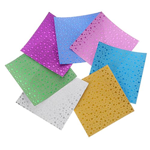OSALADI 112 Stück Origami- Krane Farbig Falten Handwerk Einseitig Farbe Origami-kit Origami -lieferungen Papier von OSALADI