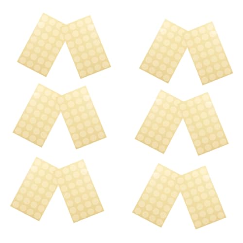 OSALADI 12 Blatt Loseblatt-Schutzaufkleber Lochabdeckung Name Papier Pads Lochaufkleber Aufkleber zur Bindemittelverstärkung locher aufkleber Binderingetiketten PVC selbstklebend von OSALADI