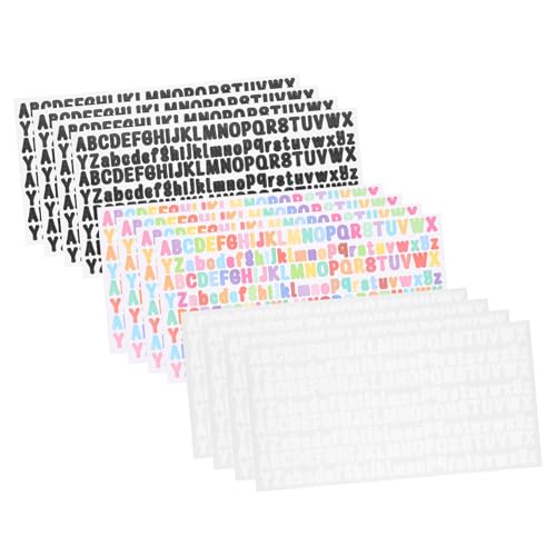 OSALADI 12 Blatt Selbstklebende Buchstaben Aufkleber aus Vinyl Wetterfest und Vielseitig für Briefkästen Tassen Türen und DIY Dekoration Farbiges für Einfache Beschriftung und OSALADI 12 Blatt Selbstklebende Buchstaben Aufkleber aus Vinyl Wetterfest und Vielseitig für Briefkästen Tassen Türen und DIY Dekoration Farbiges für Einfache Beschriftung und von OSALADI