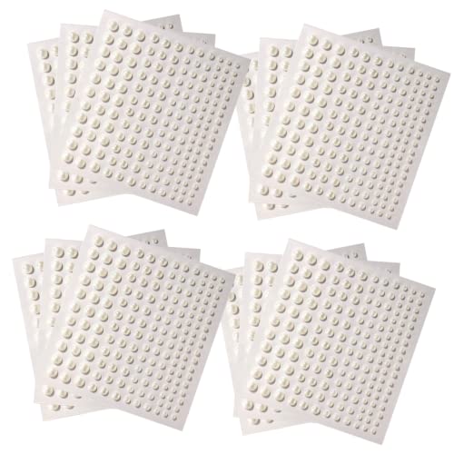 OSALADI 12 Blatt Selbstklebende Perlenaufkleber für Gesicht Make up Nail Art Temporäre Gesichtsjuwelen Leicht Entfernbare Perlendekorationen für Frauen und DIY Face Gems OSALADI 12 Blatt Selbstklebende Perlenaufkleber für Gesicht Make up Nail Art Temporäre Gesichtsjuwelen Leicht Entfernbare Perlendekorationen für Frauen und DIY Face Gems von OSALADI