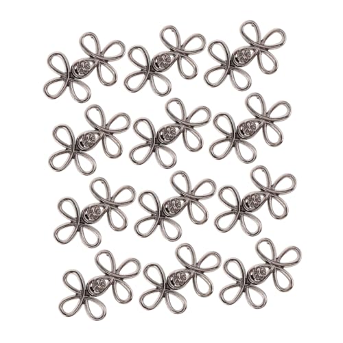 OSALADI 12 Paare Retro Metal Cheongsam Buttons aus Langlebigem Metall Nähknöpfe für Kleidung Einfache Anbringung Traditionelle Verschlüsse für Mäntel Capes Kleider und Diy-projekte OSALADI 12 Paare Retro Metal Cheongsam Buttons aus Langlebigem Metall Nähknöpfe für Kleidung Einfache Anbringung Traditionelle Verschlüsse für Mäntel Capes Kleider und Diy-projekte von OSALADI