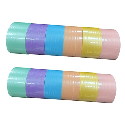 OSALADI 12 Rollen Klebebänder für Selbstklebende Sticky Ball Tapes Diy Bastelband Sicherem Hochwertigem für Bastelprojekte Büro und Reisen von OSALADI