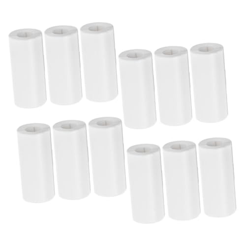 OSALADI 12 Rollen Selbstklebendes Thermopapier für Fotodrucker Hochwertige Aufkleberdruckerpapierrolle Geeignet für Kleine Pocket Printer Vielseitig für Fotos Notizen und Etiketten OSALADI 12 Rollen Selbstklebendes Thermopapier für Fotodrucker Hochwertige Aufkleberdruckerpapierrolle Geeignet für Kleine Pocket Printer Vielseitig für Fotos Notizen und Etiketten von OSALADI