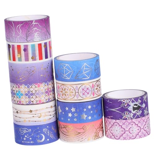 OSALADI 12 Rollen Und Papierklebeband Scrapbooking Klebeband Hübsches Washi Tape Scrapbooking Deko Zubehör Deko Klebeband Für DIY Scrapbooking Washi Tape DIY Washi OSALADI 12 Rollen Und Papierklebeband Scrapbooking Klebeband Hübsches Washi Tape Scrapbooking Deko Zubehör Deko Klebeband Für DIY Scrapbooking Washi Tape DIY Washi von OSALADI
