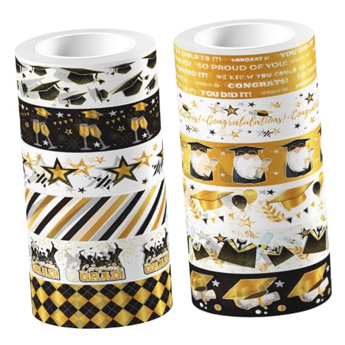 OSALADI 12 Rollen Washi Tape Scrapbooking Zubehör Scrapbook Tape Feines Farbiges Klebeband Abdeckband Breites Bastelband Scrapbooking Tape Journal Dekoration Scrapbook Set Dicke OSALADI 12 Rollen Washi Tape Scrapbooking Zubehör Scrapbook Tape Feines Farbiges Klebeband Abdeckband Breites Bastelband Scrapbooking Tape Journal Dekoration Scrapbook Set Dicke von OSALADI