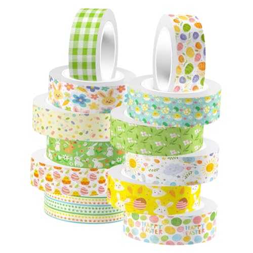OSALADI 12 Rollen Washi Tape mit Aquarell Blumenmuster Transparentes Scrapbooking Klebeband Leicht Abreißbar Rückstandsfrei Entfernbar für DIY Bastelprojekte Tagebücher und OSALADI 12 Rollen Washi Tape mit Aquarell Blumenmuster Transparentes Scrapbooking Klebeband Leicht Abreißbar Rückstandsfrei Entfernbar für DIY Bastelprojekte Tagebücher und von OSALADI