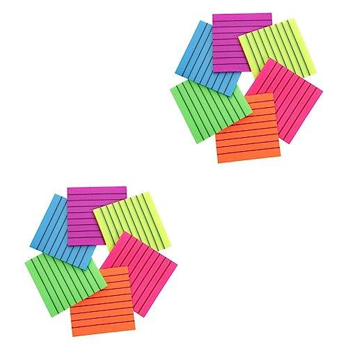 OSALADI 12 Sätze Haftnotizen kommentieren Pastell Bücher klebrig Textmarker Marker Pads Büro Schreibwaren tragbare Markierungsstreifen abnehmbares Highlighter-Tape Highlight-Streifen PVC OSALADI 12 Sätze Haftnotizen kommentieren Pastell Bücher klebrig Textmarker Marker Pads Büro Schreibwaren tragbare Markierungsstreifen abnehmbares Highlighter-Tape Highlight-Streifen PVC von OSALADI