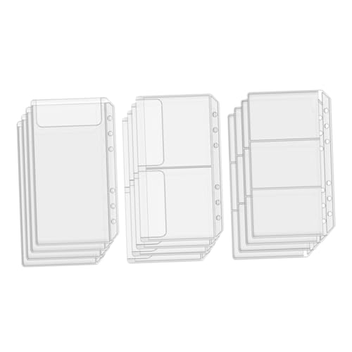 OSALADI 12 Stück A6PVC -Aufbewahrungstasche Veranstalter lose Behälter Größe groß Klarsichtbeutel für Ordner Ordnertaschen Klare Aufbewahrungstasche Plastiktüten für Karten Transparent OSALADI 12 Stück A6PVC -Aufbewahrungstasche Veranstalter lose Behälter Größe groß Klarsichtbeutel für Ordner Ordnertaschen Klare Aufbewahrungstasche Plastiktüten für Karten Transparent von OSALADI