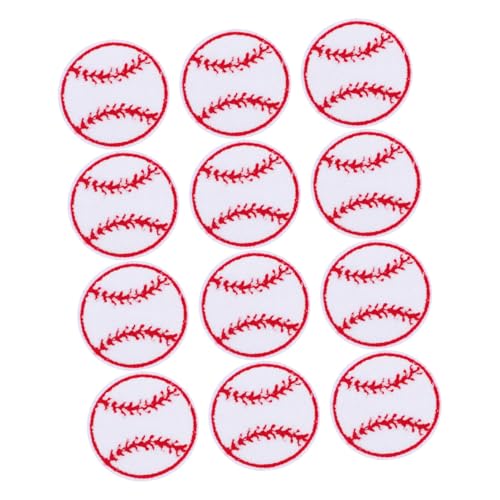 OSALADI 12 Stück Aufnäher Zum Aufbügeln Auf Hüte, Stickereien, Baseball-patches Für Kleidung, Baseball-applikation Für Jacken, Taschen, Hüte, Dekorative Reparatur OSALADI 12 Stück Aufnäher Zum Aufbügeln Auf Hüte, Stickereien, Baseball-patches Für Kleidung, Baseball-applikation Für Jacken, Taschen, Hüte, Dekorative Reparatur von OSALADI
