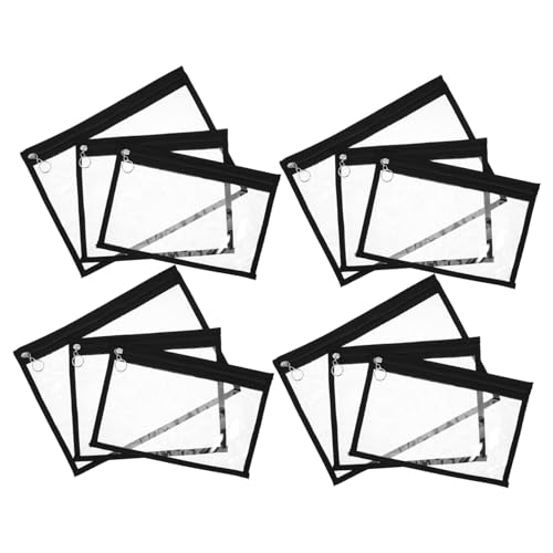OSALADI 12 Stück Durchsichtige Beutel Kleine Durchsichtige Beutel Mit Reißverschluss Reißverschluss Aktentaschen Puzzle OSALADI 12 Stück Durchsichtige Beutel Kleine Durchsichtige Beutel Mit Reißverschluss Reißverschluss Aktentaschen Puzzle von OSALADI