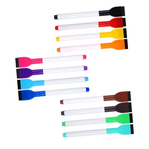 OSALADI 12 Stück Farbiger Whiteboard-Stift Planke handschriftlich bunt Praktische trocken abwischbare Marker Trocken abwischbare Stifte für das Klassenzimmer Filzbürste OSALADI 12 Stück Farbiger Whiteboard-Stift Planke handschriftlich bunt Praktische trocken abwischbare Marker Trocken abwischbare Stifte für das Klassenzimmer Filzbürste von OSALADI