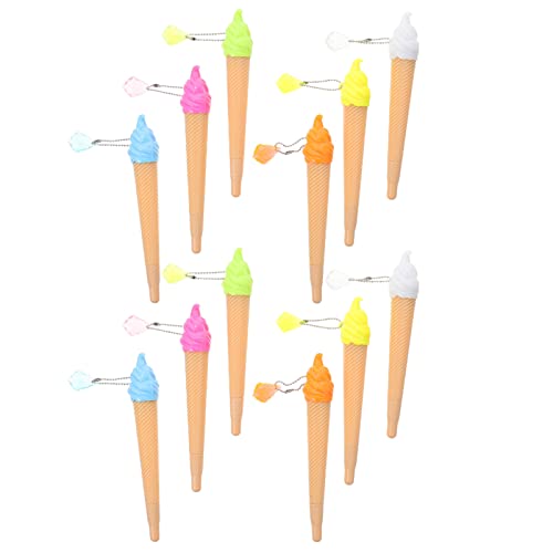 OSALADI 12 Stück Kawaii Eiscreme Schreibstifte Bunte Gel Stifte für Schüler Bürobedarf Kreative und Niedliche Kugelschreiber für Notizen und Bastelarbeiten Zufällige Farben OSALADI 12 Stück Kawaii Eiscreme Schreibstifte Bunte Gel Stifte für Schüler Bürobedarf Kreative und Niedliche Kugelschreiber für Notizen und Bastelarbeiten Zufällige Farben von OSALADI