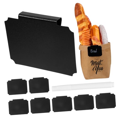 OSALADI 12 Stück Korbmontierter Wasserstift Behälter Mülleimer hängend groß Inhaber Clip-on-Etiketten Clip für Korbetiketten Clips für Korbetiketten Etikettenclip aus Kunststoff PVC von OSALADI