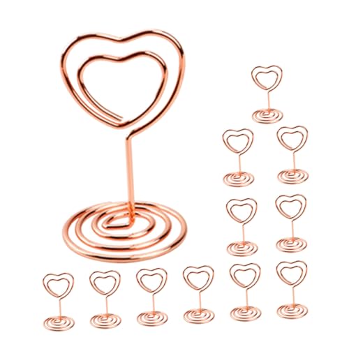 OSALADI 12 Stück Liebesbriefhalter Mittelstücke Bildhalter Form Inhaber Rose Ort Tischkartenständer Hochzeitskartenständer Tischschilder Sitzkarten Kohlenstoffstahl OSALADI 12 Stück Liebesbriefhalter Mittelstücke Bildhalter Form Inhaber Rose Ort Tischkartenständer Hochzeitskartenständer Tischschilder Sitzkarten Kohlenstoffstahl von OSALADI