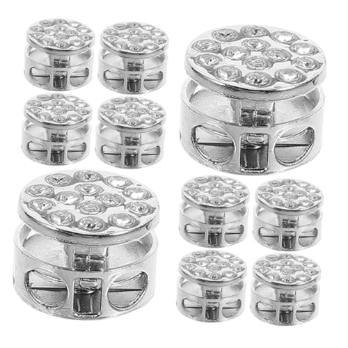 OSALADI 12 Stück Schnürsenkelverschlüsse Mit Schweinenase Knopf Kordelstopper Kordelzug Clips Kordelstopper Knebelverschlüsse Für Kordelzüge Schnürsenkel Clip OSALADI 12 Stück Schnürsenkelverschlüsse Mit Schweinenase Knopf Kordelstopper Kordelzug Clips Kordelstopper Knebelverschlüsse Für Kordelzüge Schnürsenkel Clip von OSALADI