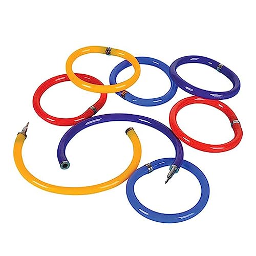 OSALADI 12 Stück Teiliges Armband Kugelschreiber Bunte Flexible Stifte als Modisches Accessoire für Schüler Schreibgerät und Armband Zufällige Farbe Zufällige Farbe von OSALADI