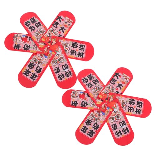 OSALADI 12 Stück Teiliges Chinesische Envelopes Dickes Papier Hongbao für Frühlingsfest und Familienfeiern Traditionelle Farbig Bedruckte Frühlingsfest-geldumschläge von OSALADI