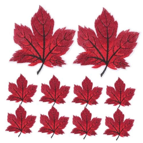 OSALADI 12 Stück Teiliges Kleine Bestickte Ahornblatt Applikationen zum Aufnähen Farbenfrohe Diy Stoffpatches Leicht Anzubringen für Herbst Deko und Kleidung Reparatur OSALADI 12 Stück Teiliges Kleine Bestickte Ahornblatt Applikationen zum Aufnähen Farbenfrohe Diy Stoffpatches Leicht Anzubringen für Herbst Deko und Kleidung Reparatur von OSALADI