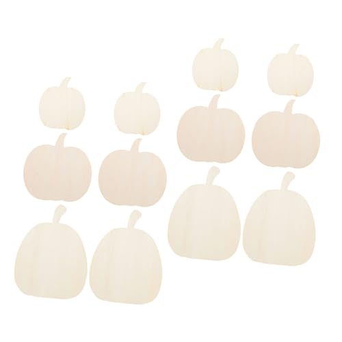 OSALADI 12 Stück Teiliges Unvollendete Holzscheiben in Kürbisform Robuste DIY Bastel-holzanhänger für Herbstdeko Rustikale Halloween Thanksgiving-party-dekorationen Vielseitige OSALADI 12 Stück Teiliges Unvollendete Holzscheiben in Kürbisform Robuste DIY Bastel-holzanhänger für Herbstdeko Rustikale Halloween Thanksgiving-party-dekorationen Vielseitige von OSALADI