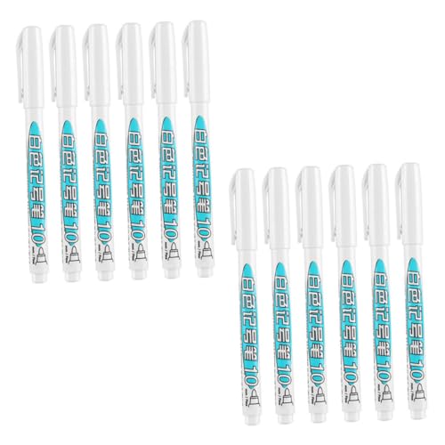 OSALADI 12 Stück Weiße Lackstifte Professionelle Nachfüllbare Marker für Malerei Büro und Diy Projekte und Schnell Trocknend OSALADI 12 Stück Weiße Lackstifte Professionelle Nachfüllbare Marker für Malerei Büro und Diy Projekte und Schnell Trocknend von OSALADI