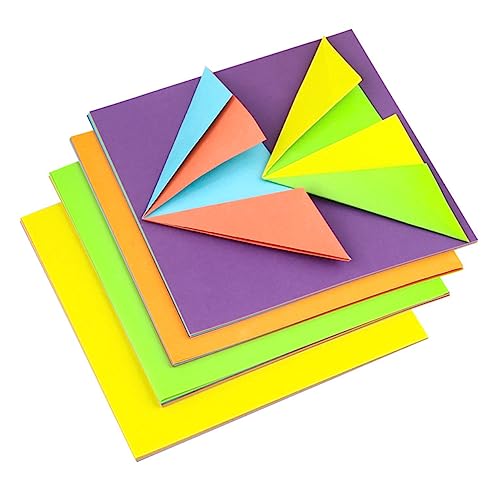 OSALADI 120 Blatt Doppelseitiges Origami Papier Zwei Farben Quadratisch für Bastelprojekte und Kunst Kreativität von Kindern zu Fördern OSALADI 120 Blatt Doppelseitiges Origami Papier Zwei Farben Quadratisch für Bastelprojekte und Kunst Kreativität von Kindern zu Fördern von OSALADI