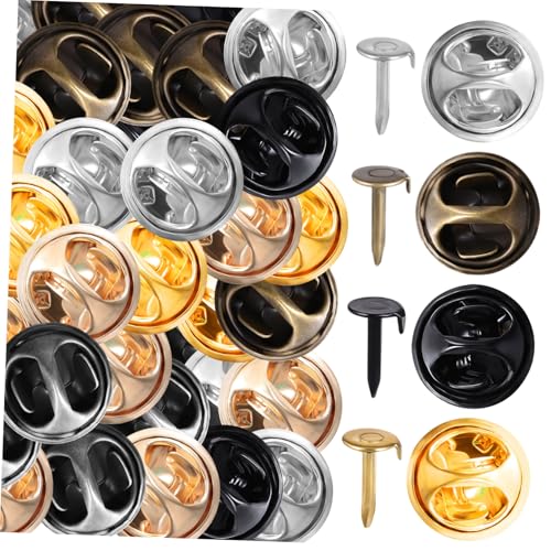 OSALADI 120 Sätze Teiliges Metall pin back Schmetterlingsverschluss Stabile Anstecknadeln für DIY Schmuckherstellung Krawattennadeln und Bastelprojekte Vielseitige Ersatz pinhalter für OSALADI 120 Sätze Teiliges Metall pin back Schmetterlingsverschluss Stabile Anstecknadeln für DIY Schmuckherstellung Krawattennadeln und Bastelprojekte Vielseitige Ersatz pinhalter für von OSALADI