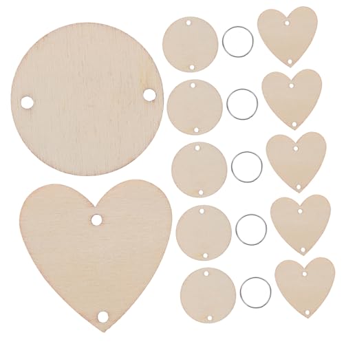 OSALADI 120 Stück Holzscheiben Teilig mit Runden und Herzanhängern Schlüsselringen zum Basteln Hölzerner Geburtstags und Erinnerungs Hängkalender Kreative DIY Wanddekoration OSALADI 120 Stück Holzscheiben Teilig mit Runden und Herzanhängern Schlüsselringen zum Basteln Hölzerner Geburtstags und Erinnerungs Hängkalender Kreative DIY Wanddekoration von OSALADI
