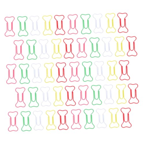OSALADI 120 Stück Knochen Geformter Papiernadel Papierkram Büroklammern Datei -lesezeichen Dokumentpapierclips Papierkramklemmen Süße Planerclips Aktenklammern Bunte Dateiclips Metall OSALADI 120 Stück Knochen Geformter Papiernadel Papierkram Büroklammern Datei -lesezeichen Dokumentpapierclips Papierkramklemmen Süße Planerclips Aktenklammern Bunte Dateiclips Metall von OSALADI