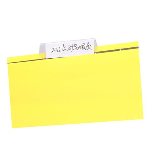 OSALADI 120 Stück Teiliges Hängeregisterkarten aus Transparentem Kunststoff Wiederverwendbare Hängeregister Tabs mit Schrägem Design für Einfache Beschriftung Schnelle Aktenidentifikation OSALADI 120 Stück Teiliges Hängeregisterkarten aus Transparentem Kunststoff Wiederverwendbare Hängeregister Tabs mit Schrägem Design für Einfache Beschriftung Schnelle Aktenidentifikation von OSALADI