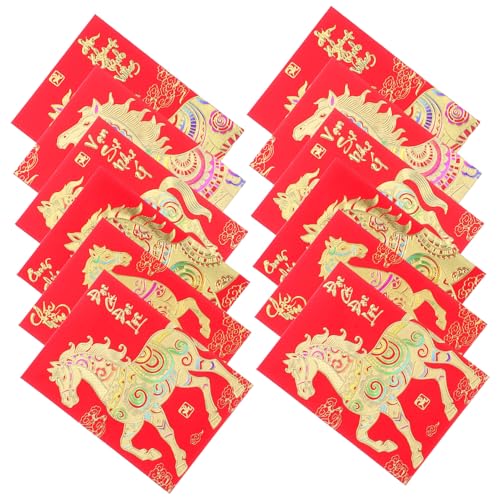 OSALADI 120 Stück Teiliges Rote Umschläge Jahr Des Pferdes Vietnamesische Neujahrs-hong Bao mit Traditionellen Mustern Vielseitig für Frühlingsfest Familienfeiern Firmenveranstaltungen OSALADI 120 Stück Teiliges Rote Umschläge Jahr Des Pferdes Vietnamesische Neujahrs-hong Bao mit Traditionellen Mustern Vielseitig für Frühlingsfest Familienfeiern Firmenveranstaltungen von OSALADI