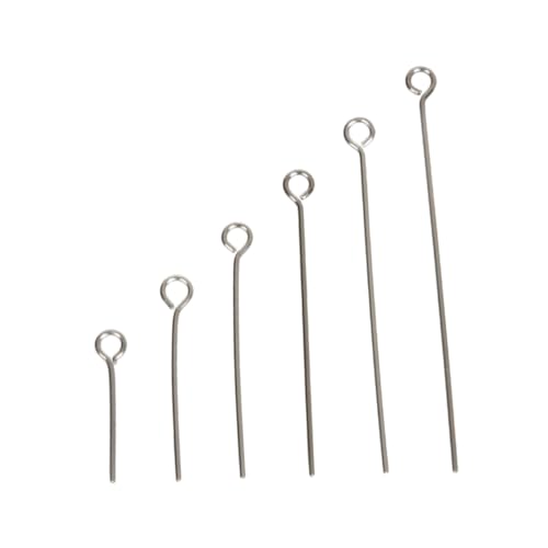 OSALADI 1200 Stück Schmucknadeln Nadel mit Offenem Öhr für DIY für Schmuckherstellung und Bastelbedarf OSALADI 1200 Stück Schmucknadeln Nadel mit Offenem Öhr für DIY für Schmuckherstellung und Bastelbedarf von OSALADI