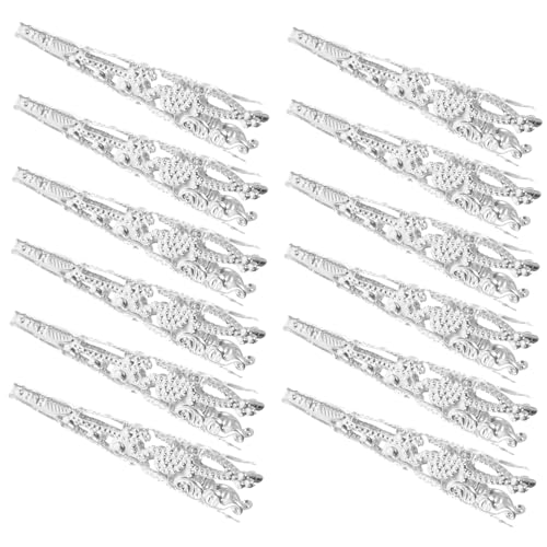 OSALADI 120Stücke Trompetenblumen Perlenkappen Silberne Distanzperlenkappen für Schmuckherstellung für Armbänder und DIY Bastelprojekte Rostfreies Material OSALADI 120Stücke Trompetenblumen Perlenkappen Silberne Distanzperlenkappen für Schmuckherstellung für Armbänder und DIY Bastelprojekte Rostfreies Material von OSALADI