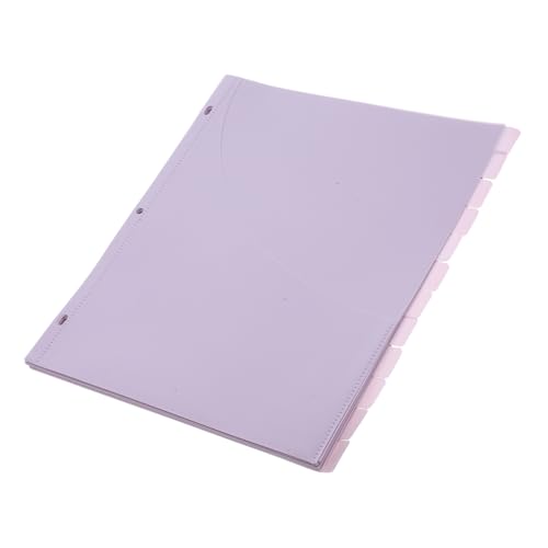 OSALADI 12Stücke Aktenordnertaschen Mit Praktische Trennblätter Für Ringbinder Flexible Planertasche Für Effiziente Dokumentenorganisation Organizer OSALADI 12Stücke Aktenordnertaschen Mit Praktische Trennblätter Für Ringbinder Flexible Planertasche Für Effiziente Dokumentenorganisation Organizer von OSALADI